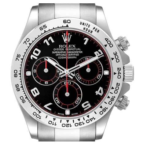 rolex daytona cosmograph black red|Rolex daytona white gold for sale.